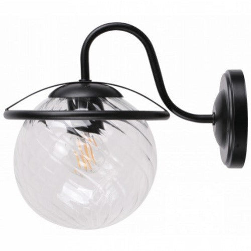 LAMP. PARED NEGRO 1L E27 40W