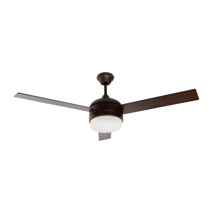 Ventilador De Techo 52" 3 Aspas 1L E27 Con Control De Pared.