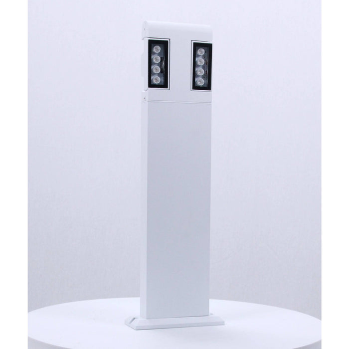 LAMP. LED EXT. PISO BLANCO 1L 9W 100-277V 3000K