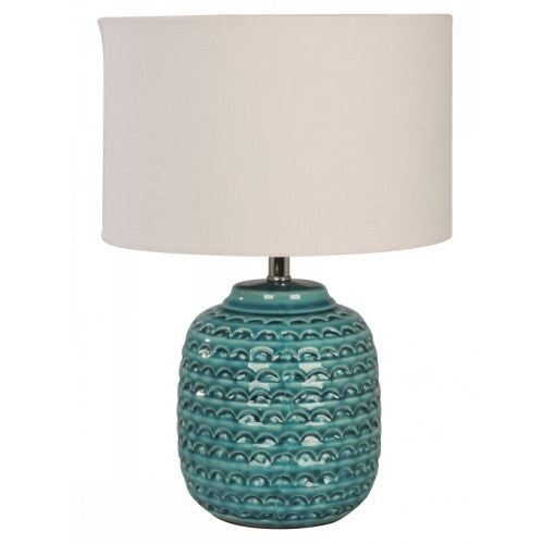 LAMP. MESA TURQUESA 1L E27 60W
