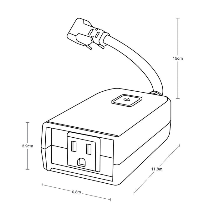 Contacto para exterior con WIFI con resistencia a la humedad