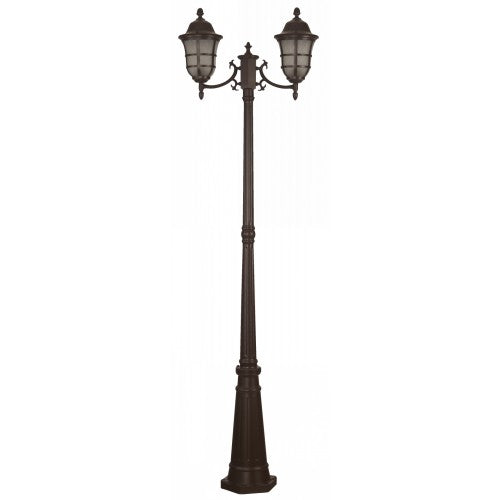 LAMP. EXT. POSTE CHOCOLATE 2L E27 100W