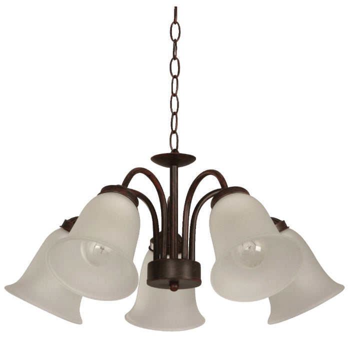 LAMP. COLGANTE NEGRO CEPILLADO 5L E27 60W