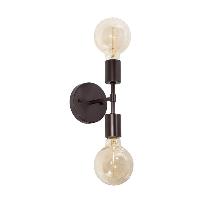 Aplique de Pared Moderno Designers Chocolate 60W E27 2 Luces