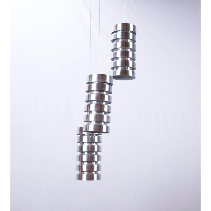 Lámpara Colgante Aluminio 3L E27 60W