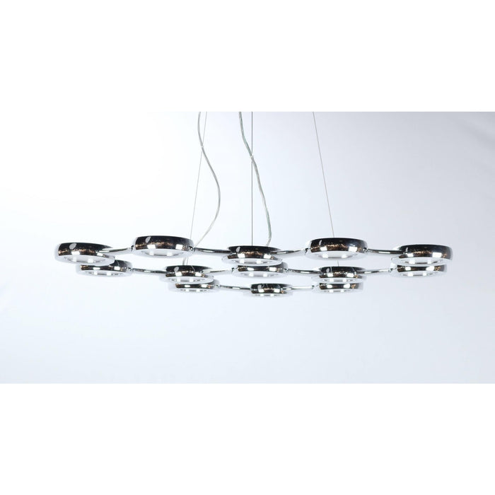 LAMP. LED COLGANTE CROMO 78W 100-240V 3000K