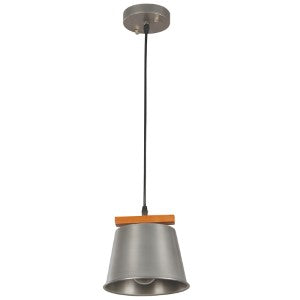 Lámpara Colgante Inlite Color Cromo 60 W de 1 Luz