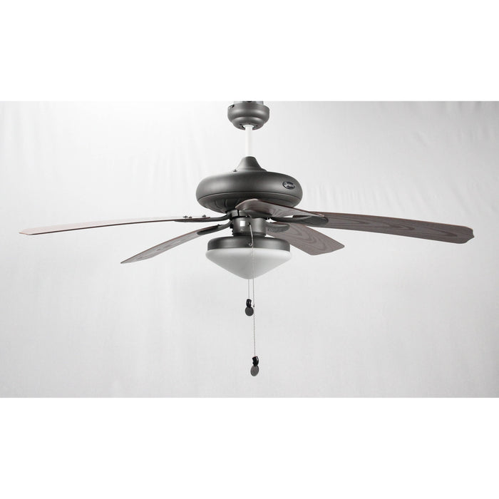 VENTILADOR EXTERIOR DE TECHO 52" GRIS 2L E27 60W