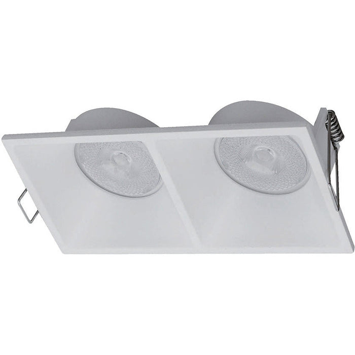 LAMP. TECHO EMPOTRABLE BLANCO 2L GU10 13W