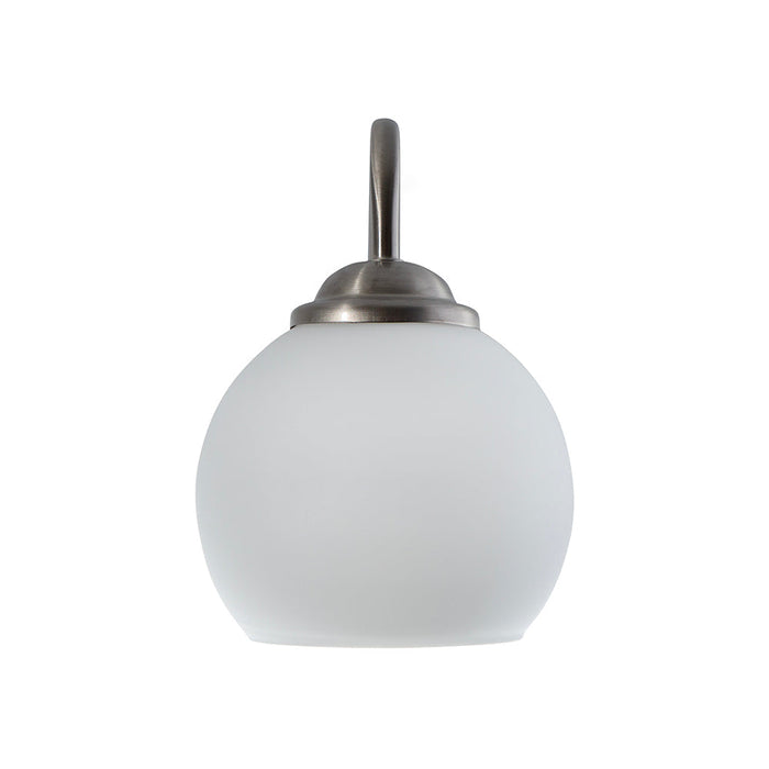 Aplique de Pared Moderno Ike Lite Níquel Satinado 60W E27 1 Luz