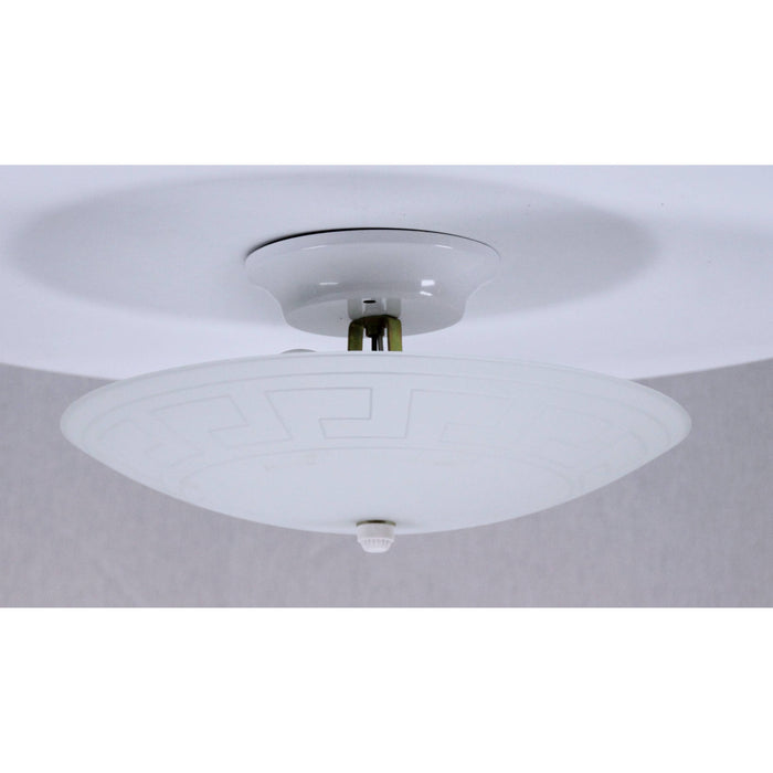 LAMP. TECHO BLANCO 2L E27 60W