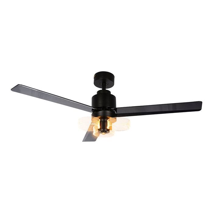 Ventilador de techo inteligente con luz LED