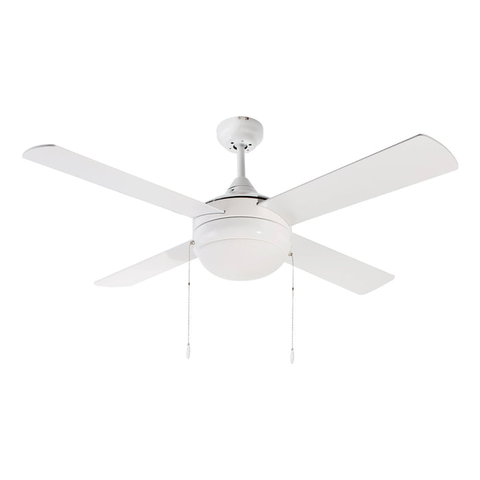 Ventilador De Techo 48" 4 Aspas 2L E27 Con Control De Cadena.
