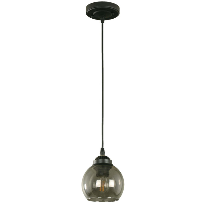 LAMP. TECHO NEGRO 1L E27 40W