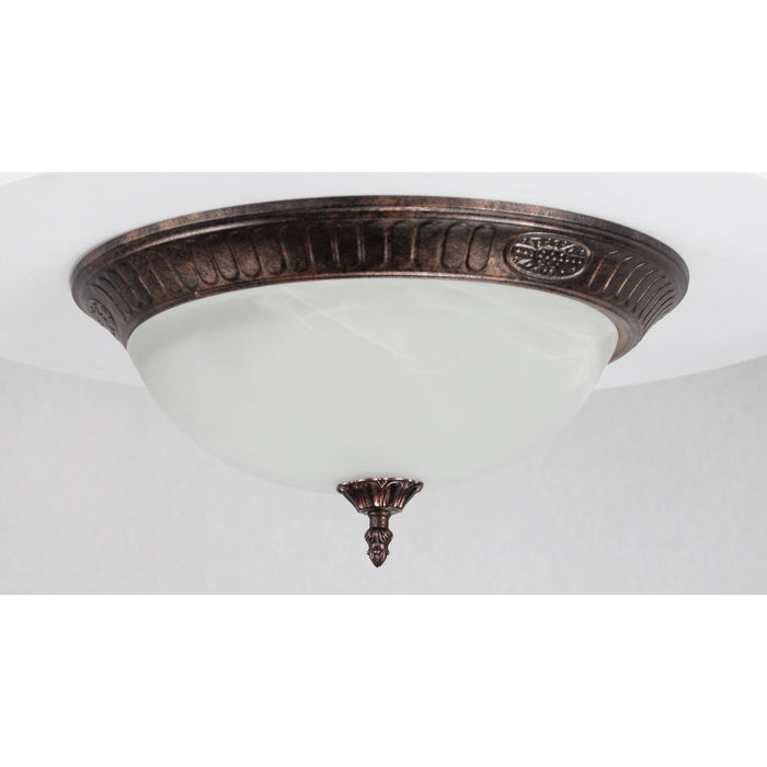 LAMP. TECHO BRONCE 3L E27 60W