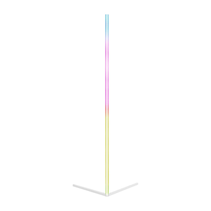 Lámpara de Piso LED Inteligente WiFi RGB Alexa Google Home Blanco