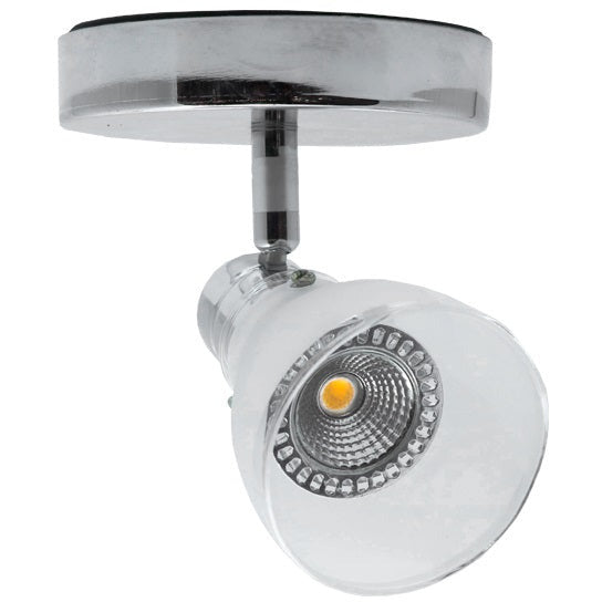 LAMP. TECHO REFLECTORA CROMO 1L GU10 50W