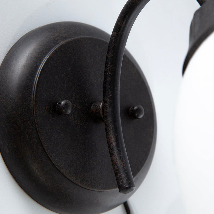 Aplique de Pared Ike Lite Clásico Negro 60W E27 1 Luz