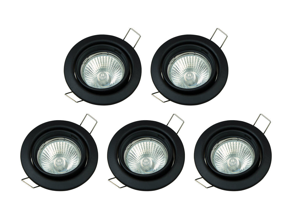 Lámpara Colgante Empotrable Lumicentro Color Negro de 1 Luz