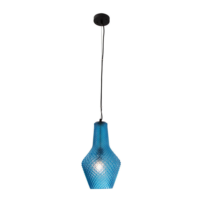 Lámpara Colgante Lumicentro Azul de 1 Luz