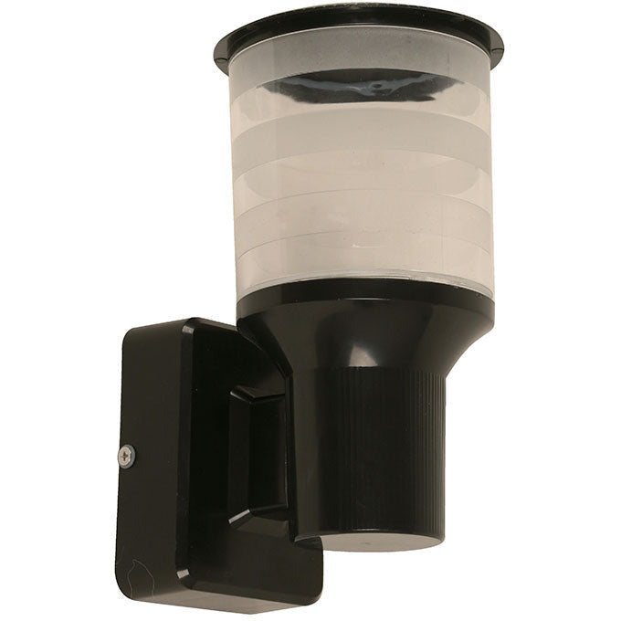 LAMP. EXT. PARED NEGRO 1L E27 10W