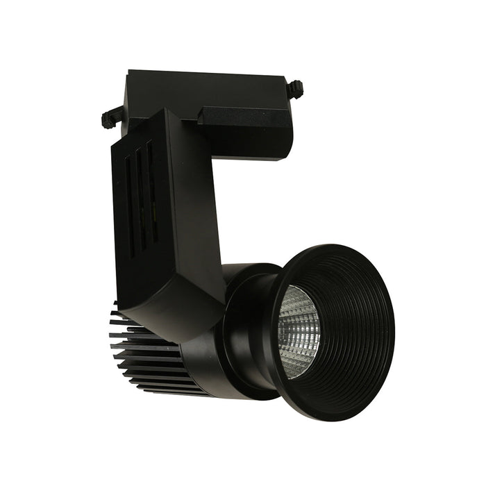 Kit 4 Lámpara de Techo Cabezal Dirigible Negro Led 24w