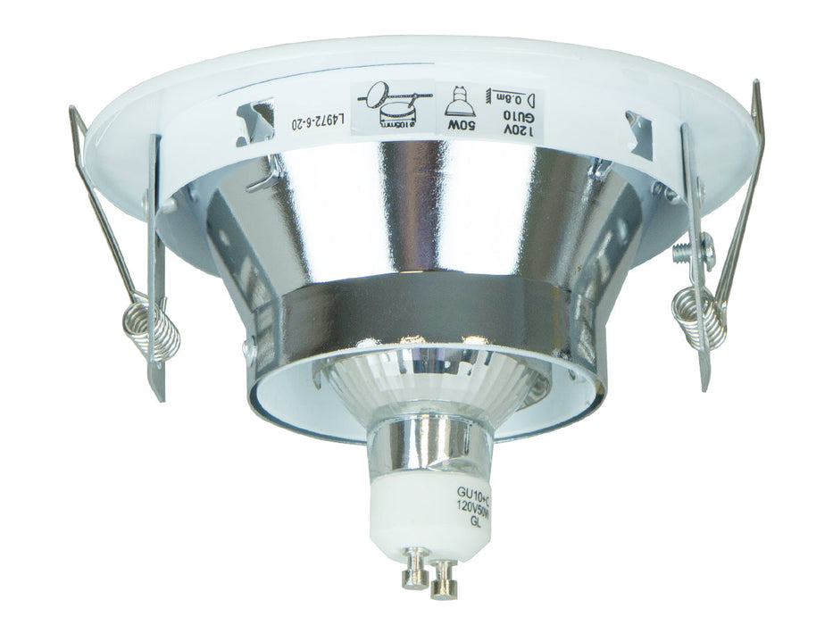 Lámpara Empotrable de 50 W Color Blanco Brillante