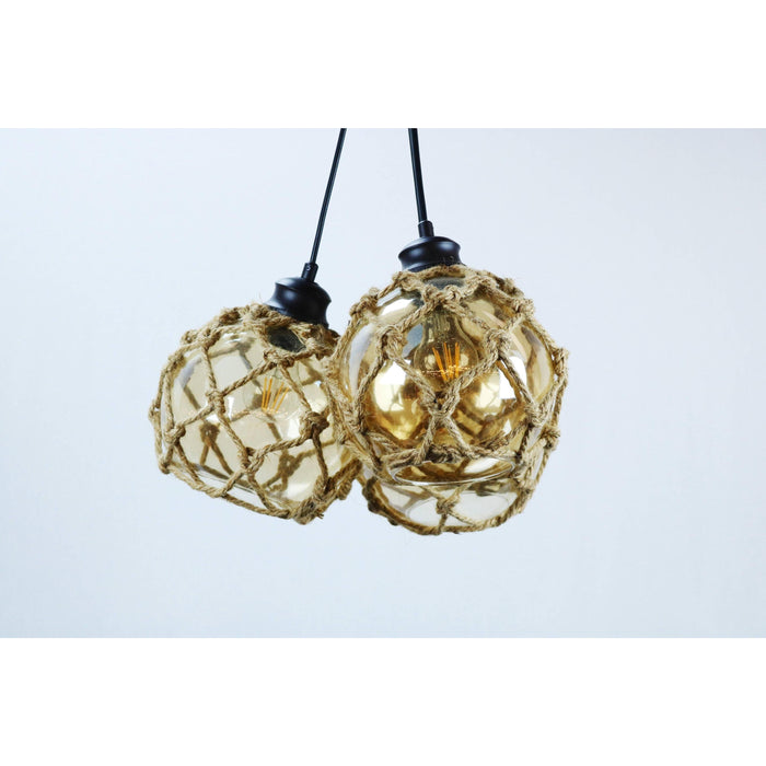 Lámpara Colgante Chocolate 3L E27 60W