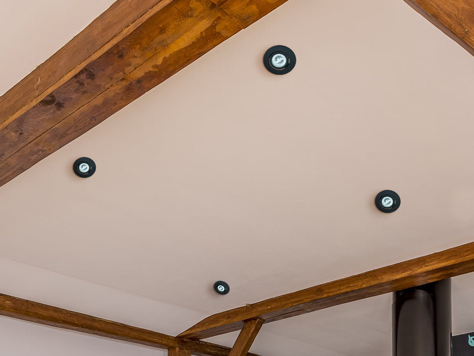 Lámpara empotrable de Techo Lumicentro Color Negro de 1 luz