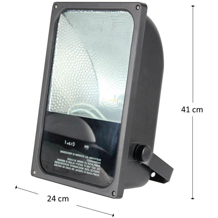 LAMP. EXT. NEGRO 1L E27 150W (N/B)