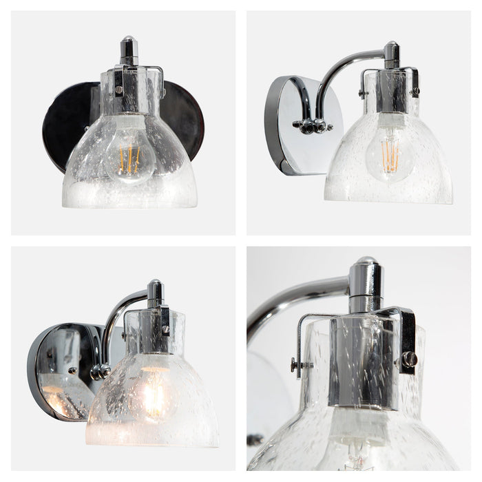 Lámpara de Pared Cromo 1 Luz  E27 60w