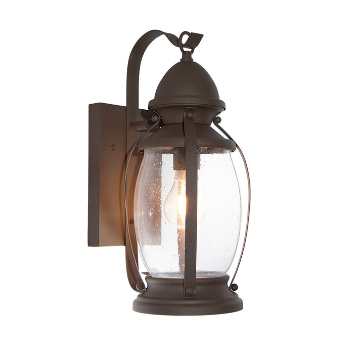 Aplique de Pared Ike Lite Exterior Clásico Chocolate 100W E27 1 Luz