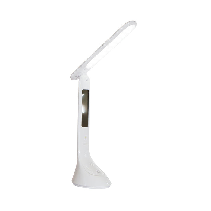 Lámpara de Escritorio Blanco LED 4W 6500K Luz Blanca