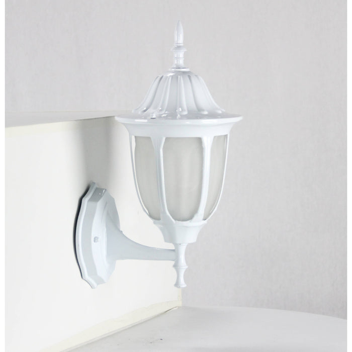 LAMP. EXT. PARED BLANCO 1L E27 60W