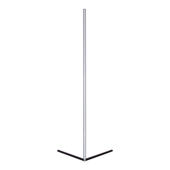 Lámpara de Piso LED Inteligente WiFi RGB Alexa Google Home Negro