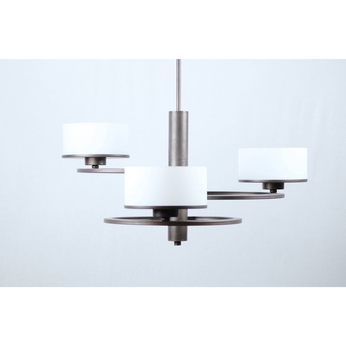 Lámpara Colgante Bronce 3L E27 60W