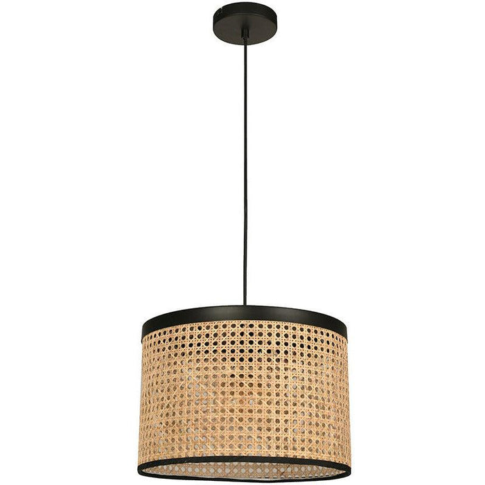 Lámpara Colgante Negro 1L E27 40W