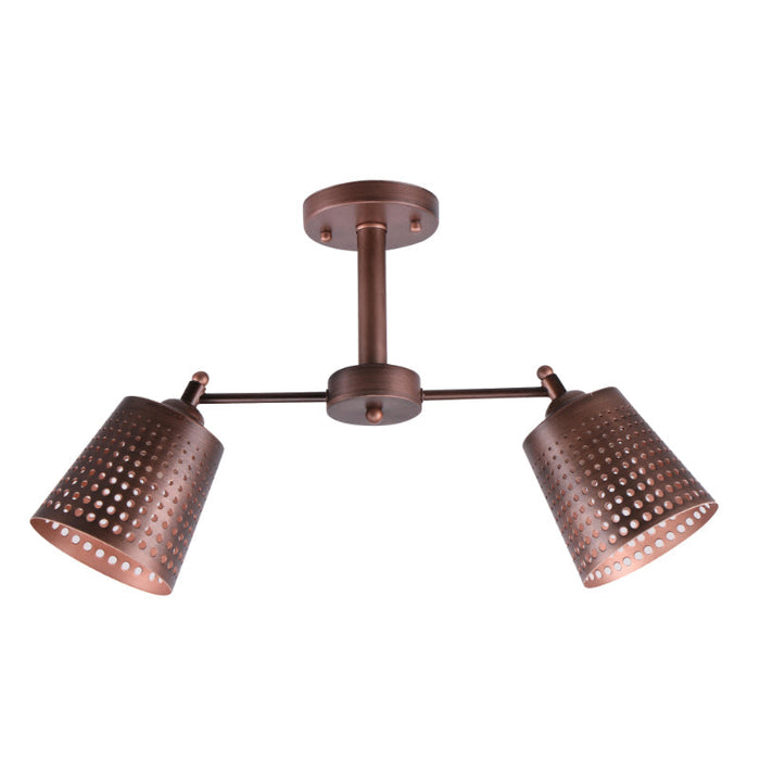 LAMP. TECHO CHOCOLATE 2L E27 40W