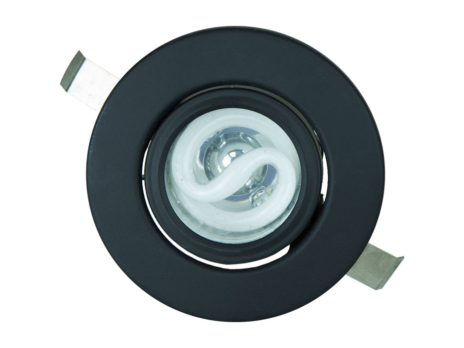 Lámpara empotrable de Techo Lumicentro Color Negro de 1 luz