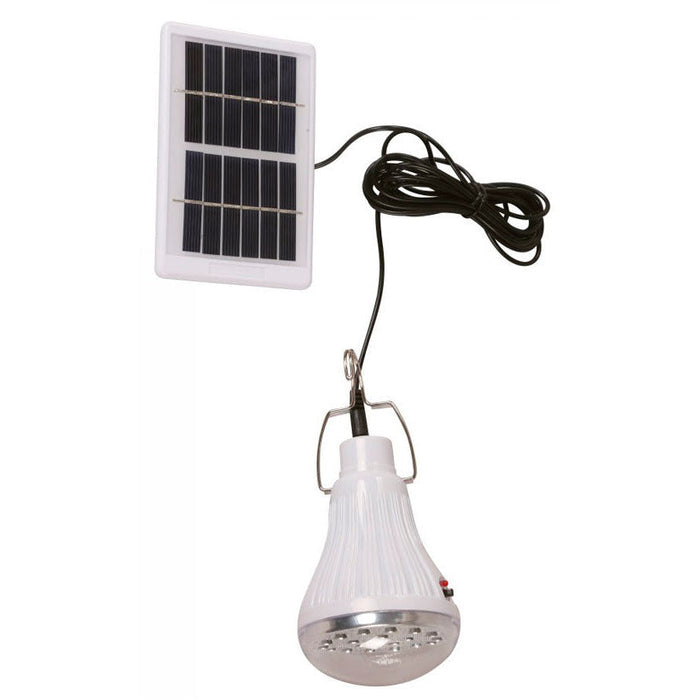KIT SOLAR (PANEL Y BOMBILLO ATENUABLE) 1W 6500K