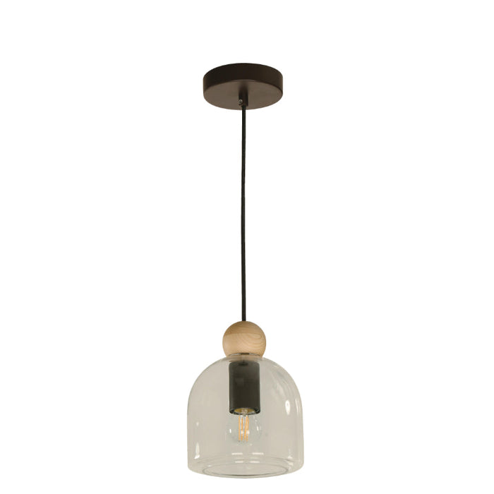 LAMP. COLGANTE CHOCOLATE 1L E27 60W