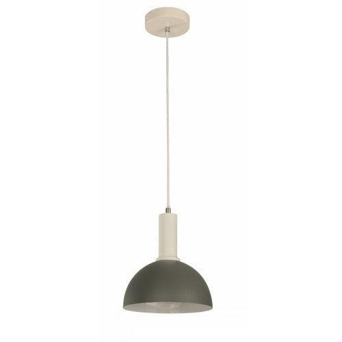 Lámpara Colgante Gris 1L E27 40W