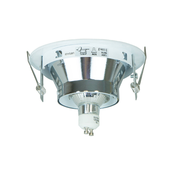 Kit 10 Bases Lámpara Empotrable 50W Blanco