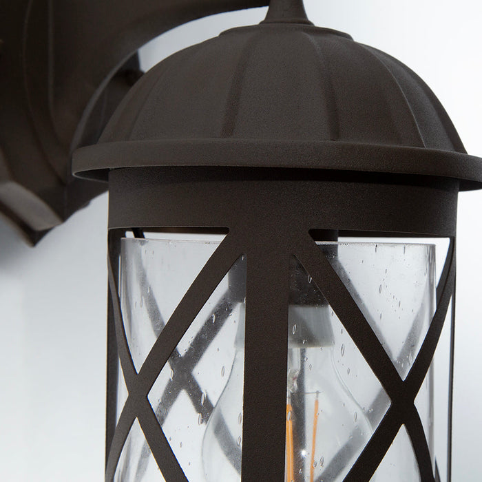 Aplique de Pared Ike Lite Exterior Clásico Chocolate 60W E27 1 Luz