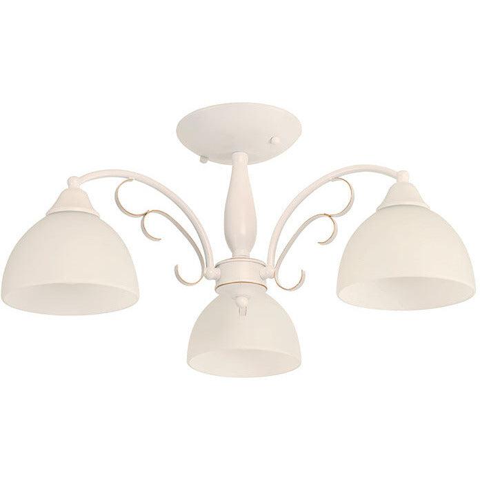 Lámpara Techo Blanco 3L E27 40W