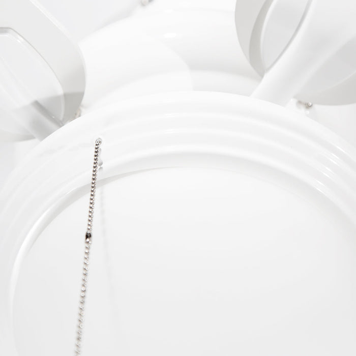 Ventilador de Techo "52 Blanco 5 Aspas Reversibles 40w 3 Velocidades