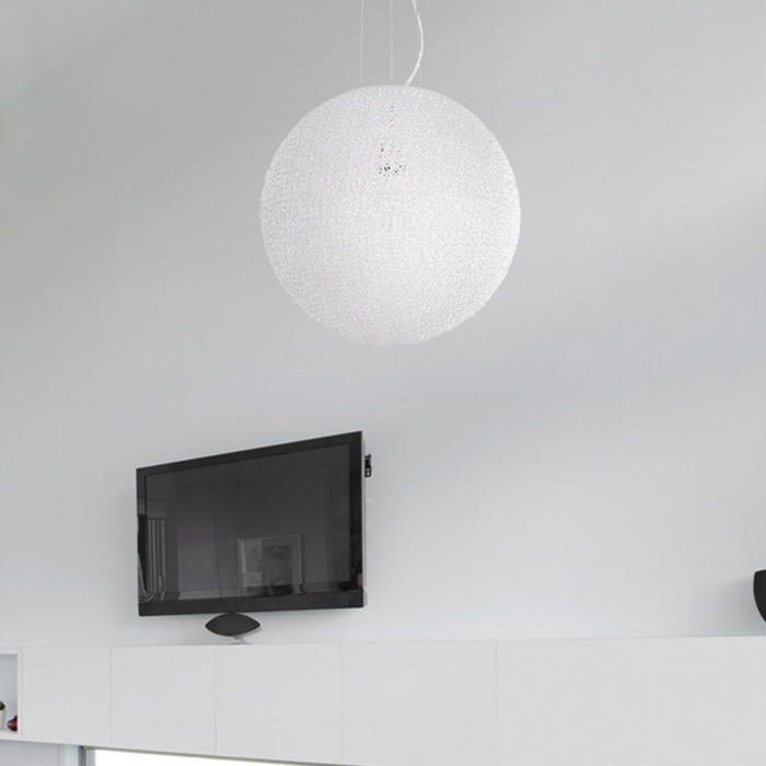 Lámpara Colgante Inlite Níquel Satinado 1 Luz