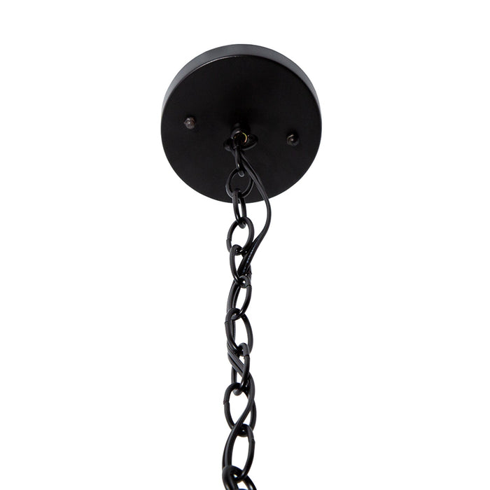 Lámpara Colgante Moderna Ike Lite Negro 60W E27 de 3 Luces