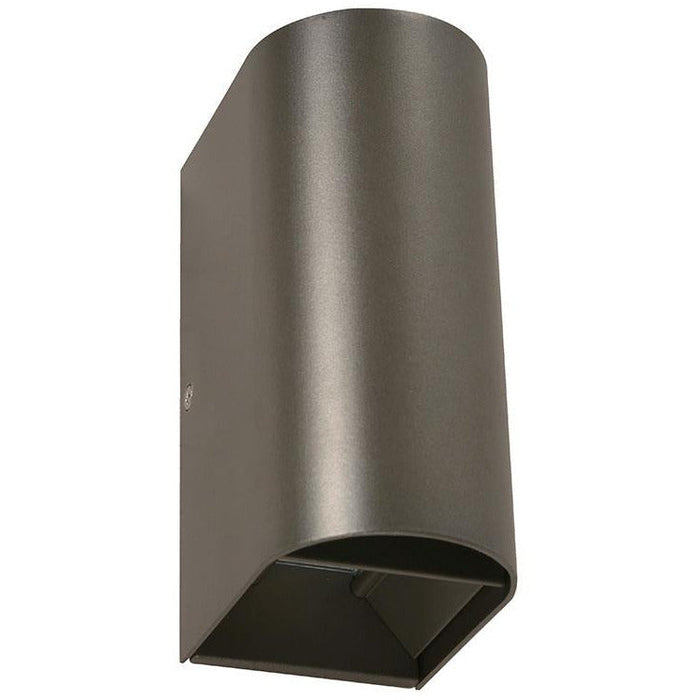 LAMP. LED EXT. PARED GRIS 1L 10W 100-240V 4000K
