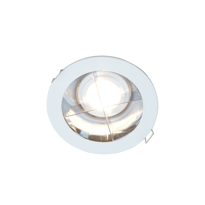 Kit 10 Bases Lámpara Empotrable 50W Blanco